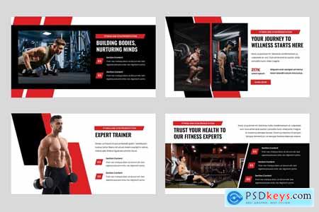 Flex - Gym & Fitness Powerpoint Template