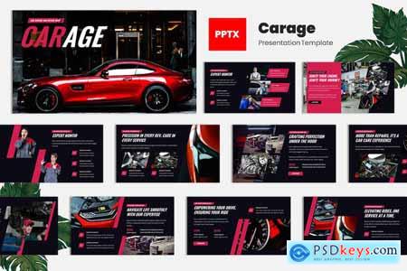 Carage - Cars Service and Repair Shop Powerpoint
