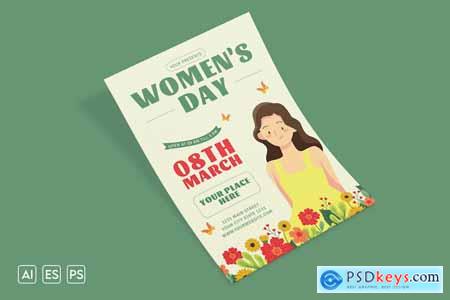 Women's Day Flyer AT55X28