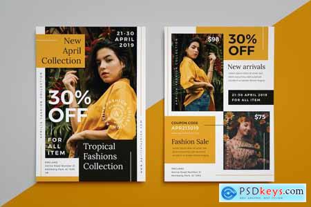 Fashion Flyer Template KN3BWL2