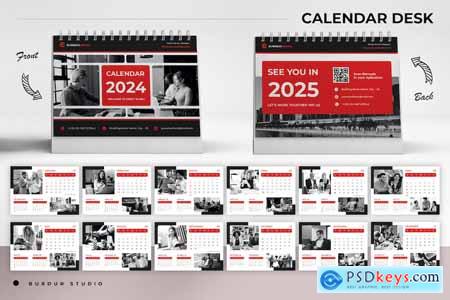 Business Brand Calendar Desk 2024