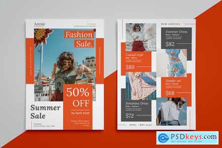 Fashion Flyer Template 542PNM4