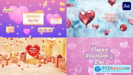 Valentines Day Titles Reveal Pack 50573398