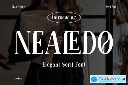 Nealedo - Elegant Serif Font