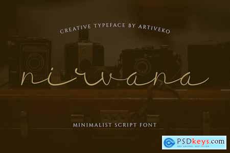 Nirvana Script Typeface