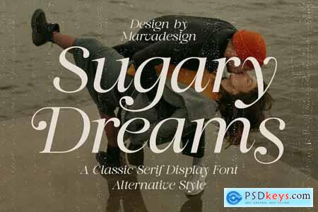 Sugary Dreams - A Serif Display Font