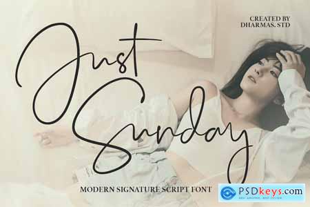 Just Sunday - Elegant Luxury Font