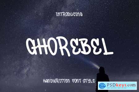 Ghorebel Font Handwritten