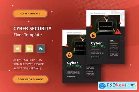 Cyber Security - Flyer Template