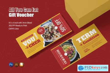 All You Can Eat Gift Voucher