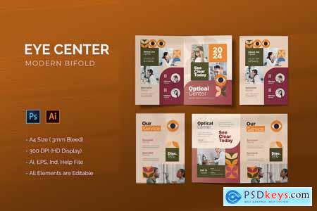 Eye Center - Bifold Brochure