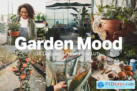 20 Garden Mood Lightroom Presets and LUTs