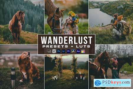 Wanderlust Luts Video And Presets Mobile & Desctop