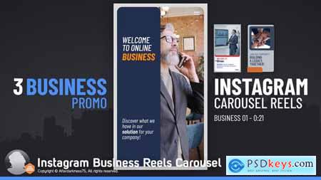 Instagram Business Reels Carousel 50440101 