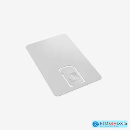 Sim Card Mockup