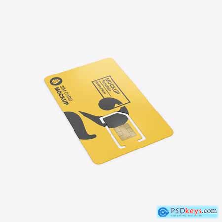 Sim Card Mockup