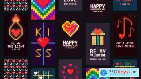 Valentines Day Pixel Stories 50619978