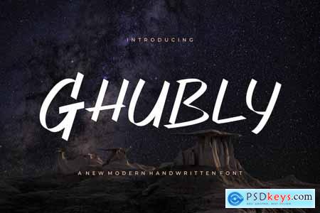 Ghubly - Font
