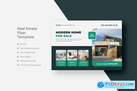 Real Estate Flyer Template Design