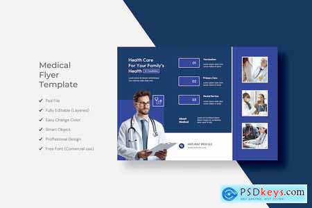 Medical Flyer Template Design UNXUE9G