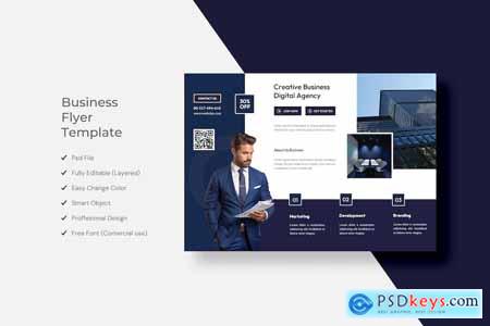 Business Flyer Template Design 6NXMXG9