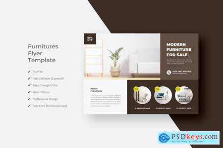 Furniture Flyer Template Design NW3A3XJ