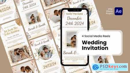 Social Media Reels - Wedding Invitation After Effect Templates 50651187 