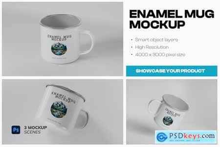 Enamel Mug Mockup FNPGNCF