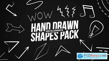 Hand Drawn Shape Pack Premiere Pro 50621516