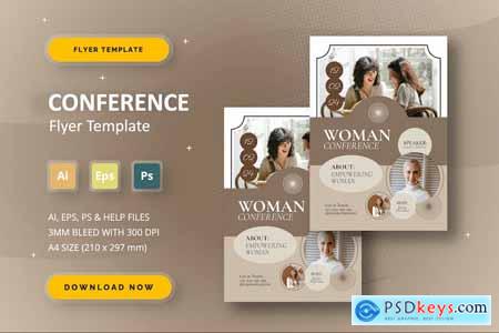 Woman Conference - Flyer Template