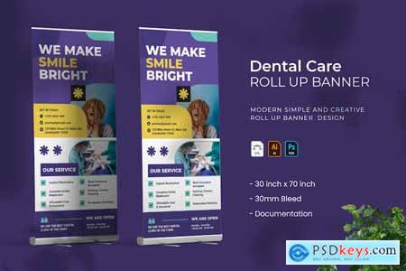 Dental Care - Roll Up Banner