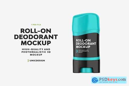 Roll-On Deodorant Mockup