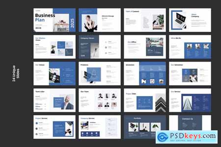 Business Plan Presentation PowerPoint Template