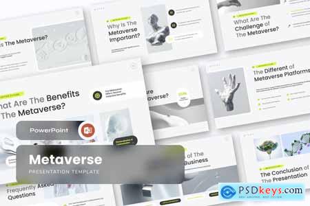 Metaverse Presentation Template PowerPoint