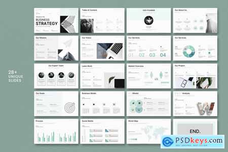 Business Strategy Presentation Template