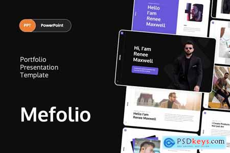 Mefolio - Portfolio PowerPoint Template