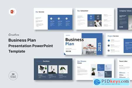 Business Plan Presentation PowerPoint Template