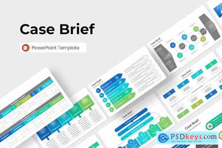 Case Brief PowerPoint Template