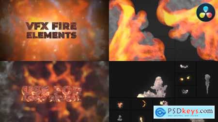 VFX Fire Elements for DaVinci Resolve 50500579