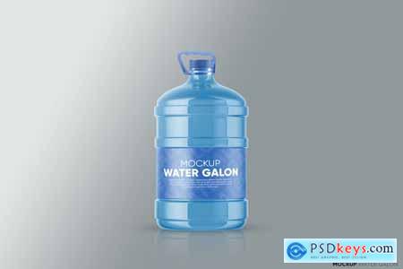 Gallon Water Bottle Mockups