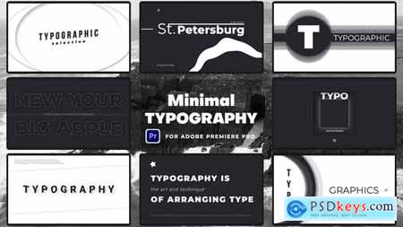 Minimal Typography MOGRT 50716648