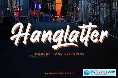 Hanglatter - Modern Lettering Font