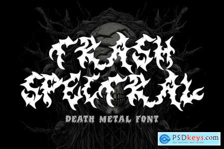 Trash Spectral - Death Metal Font