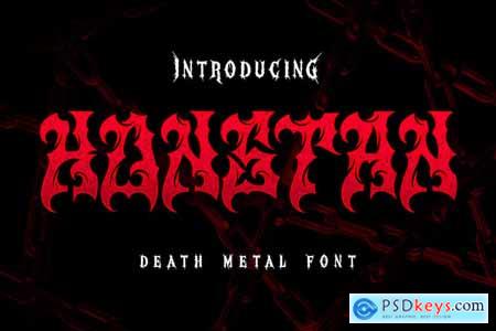 Konstan Doom Gothic Modern Blackletter Font