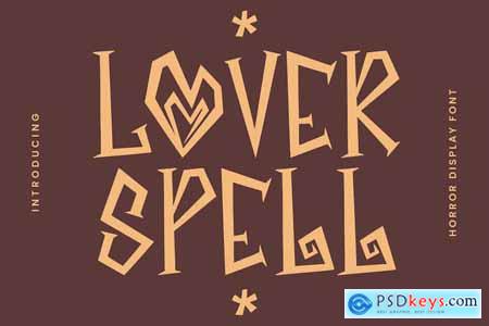 Lover Spell Display Font