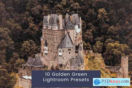 10 Golden Green Lightroom Presets