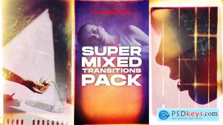 Super Mixed Transitions Pack Vertical, Instagram Stories, Reels, TikTok 50548417