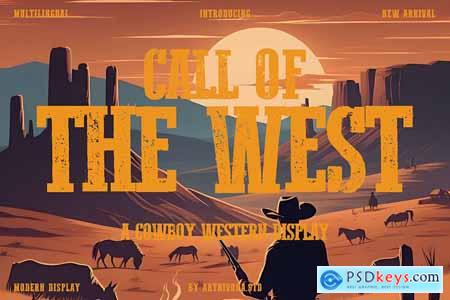 Call Of The West - Serif Font