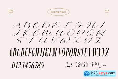Kylian Pirlo Elegant & Premium Serif