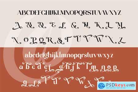The Boregic Display Serif